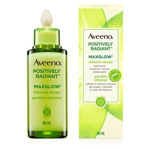 NEW 🔥AVEENO® POSITIVELY RADIANT® MAXGLOW™ INFUSION DROPS